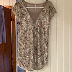 Free People Shattered Glass Dress